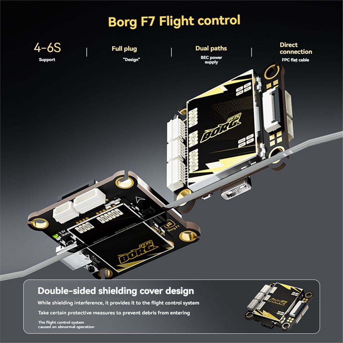 Drone Rc Flight Controller - update. F722 Flight Controller STM32F722RET6 30.5X30.5mm