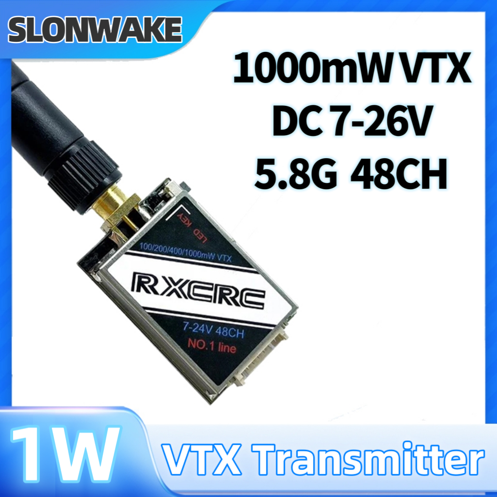 Rc Transmitter - SLONWAKE 5.8G 48CH 1000mW Power adjustable