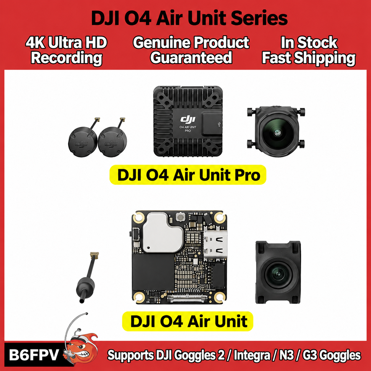 Drone Tech Rc - DJI O4 Air Unit Series Flagship