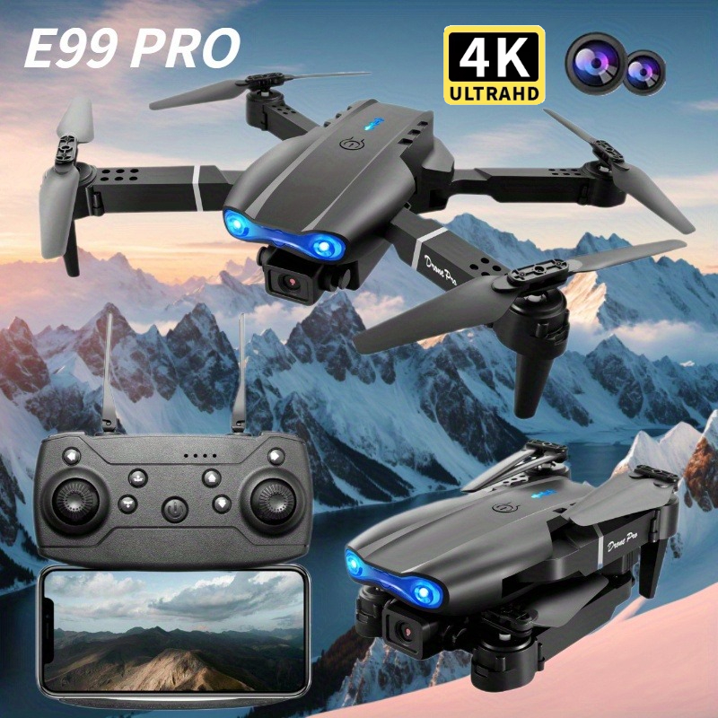 New E99 Pro HD 4K Drone Dual C - مراجعة Drone Rc E99 Pro وسعره