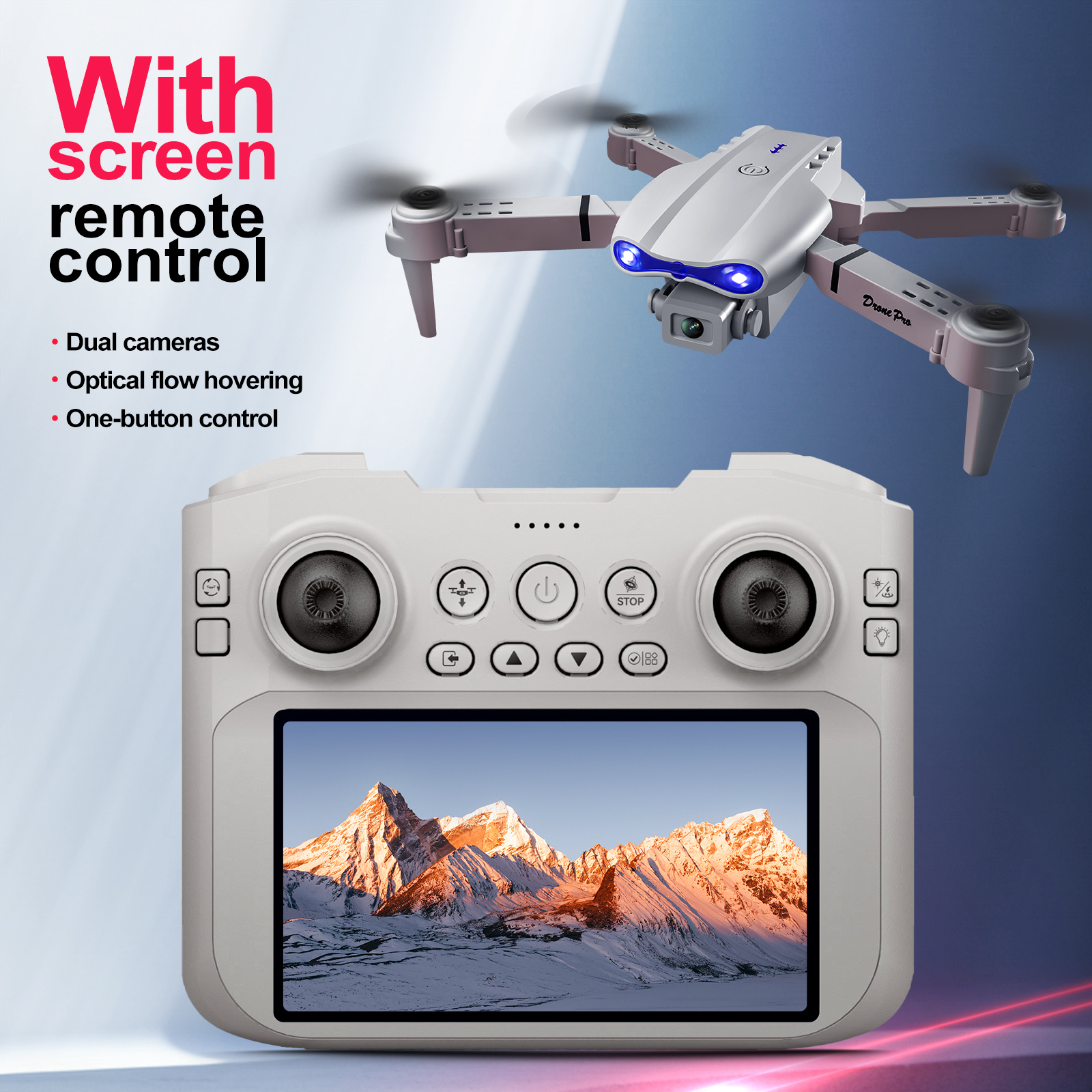 New Upgraded Drone E99 Pro 8K  - مراجعة Drone Rc E99 Pro وسعره