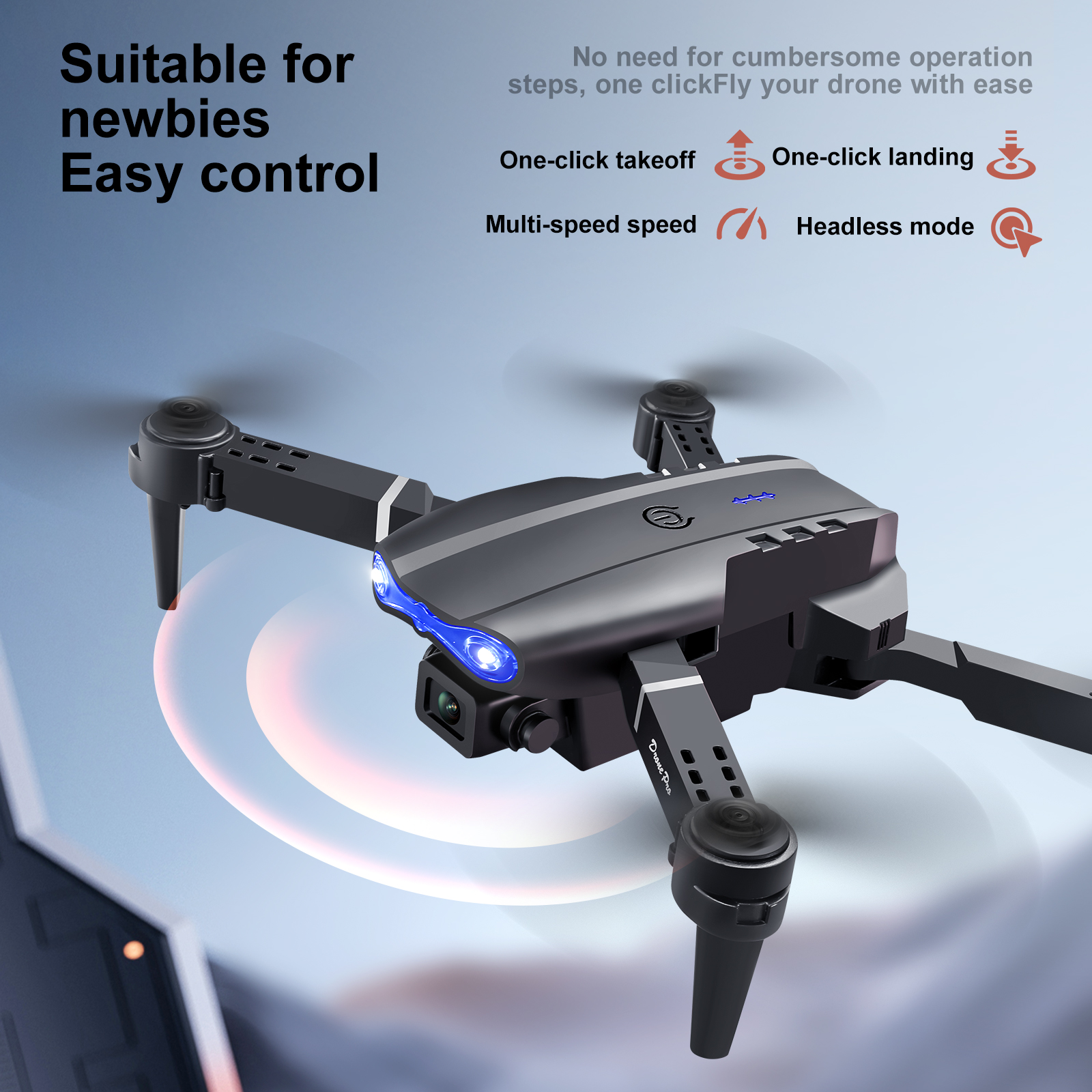 New Upgraded Drone E99 Pro 8K  - مراجعة Drone Rc E99 Pro وسعره