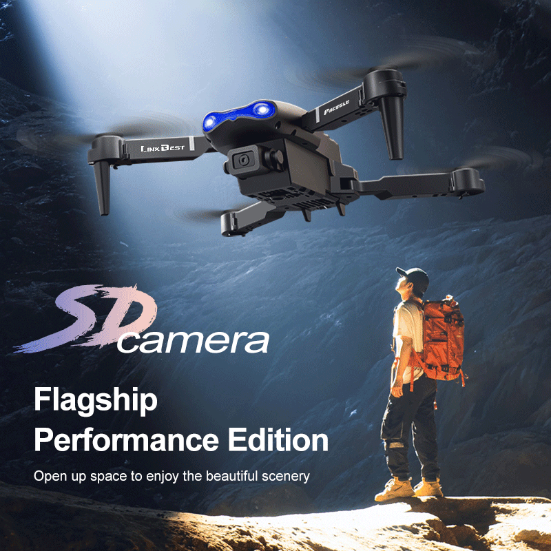 E99 Pro Mini RC Drone FACEGLE  - مراجعة Drone Rc E99 Pro وسعره