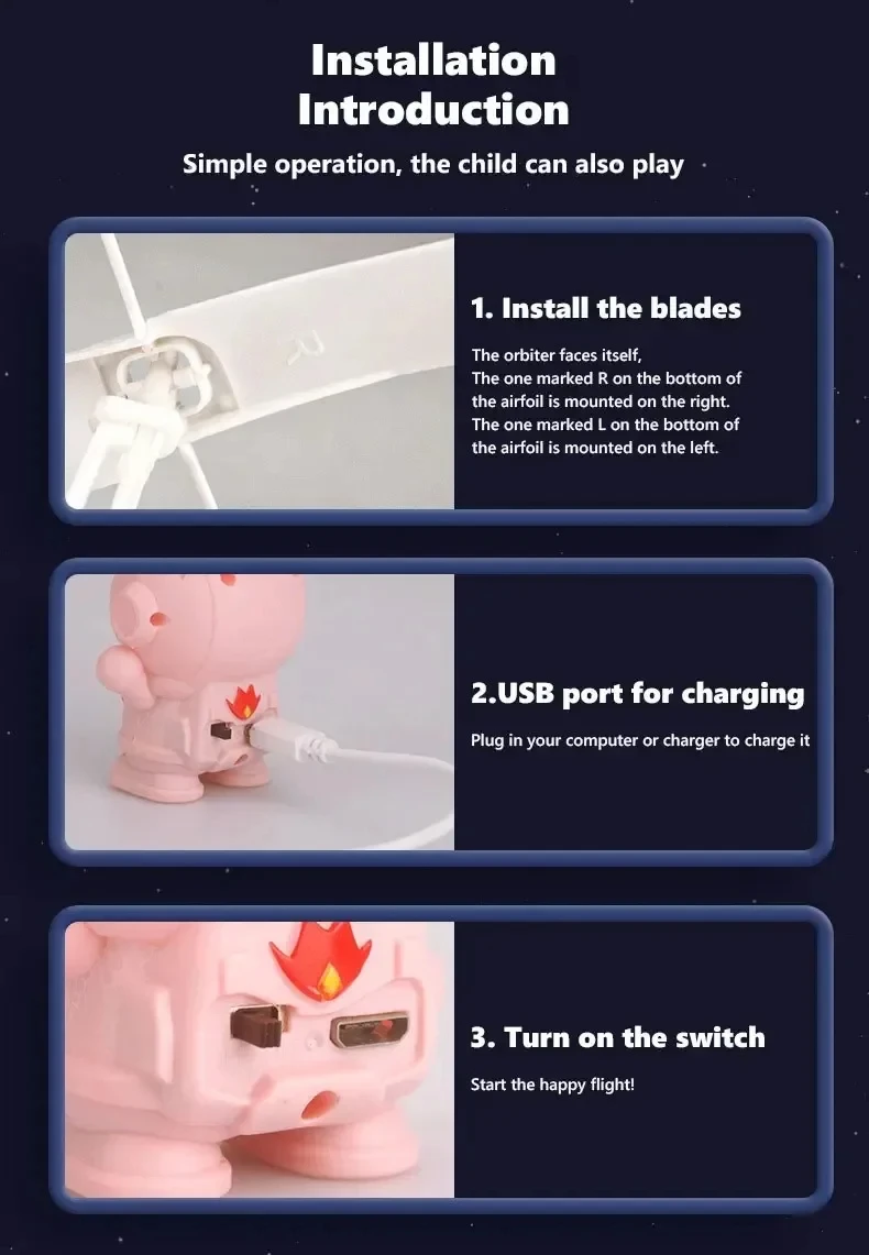Creative Mini Astronaut Drone  - مراجعة Drone Without Rc وسعره