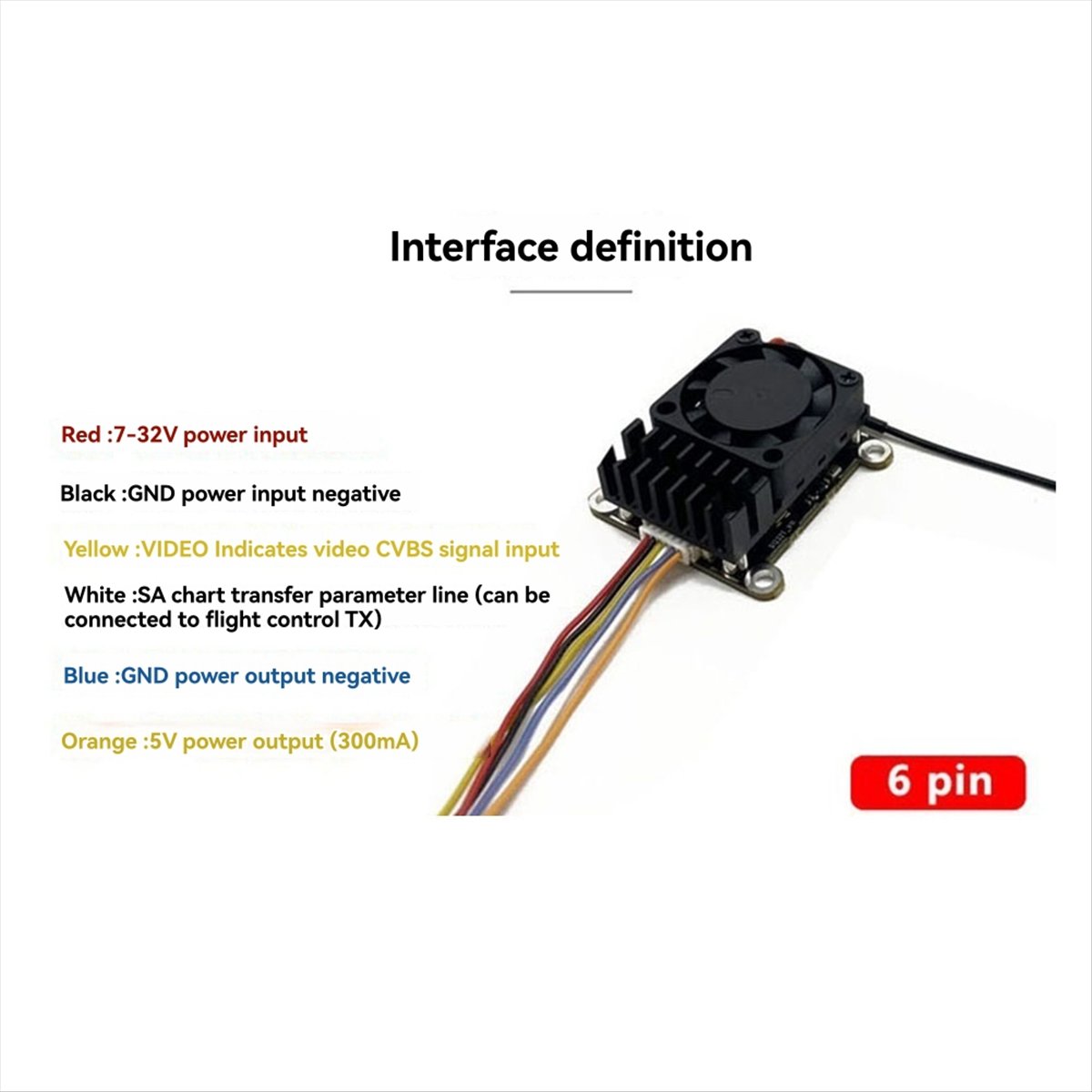 5.8G 2W VTX 2000mW FPV Video T - مراجعة Rc Transmitter وسعره