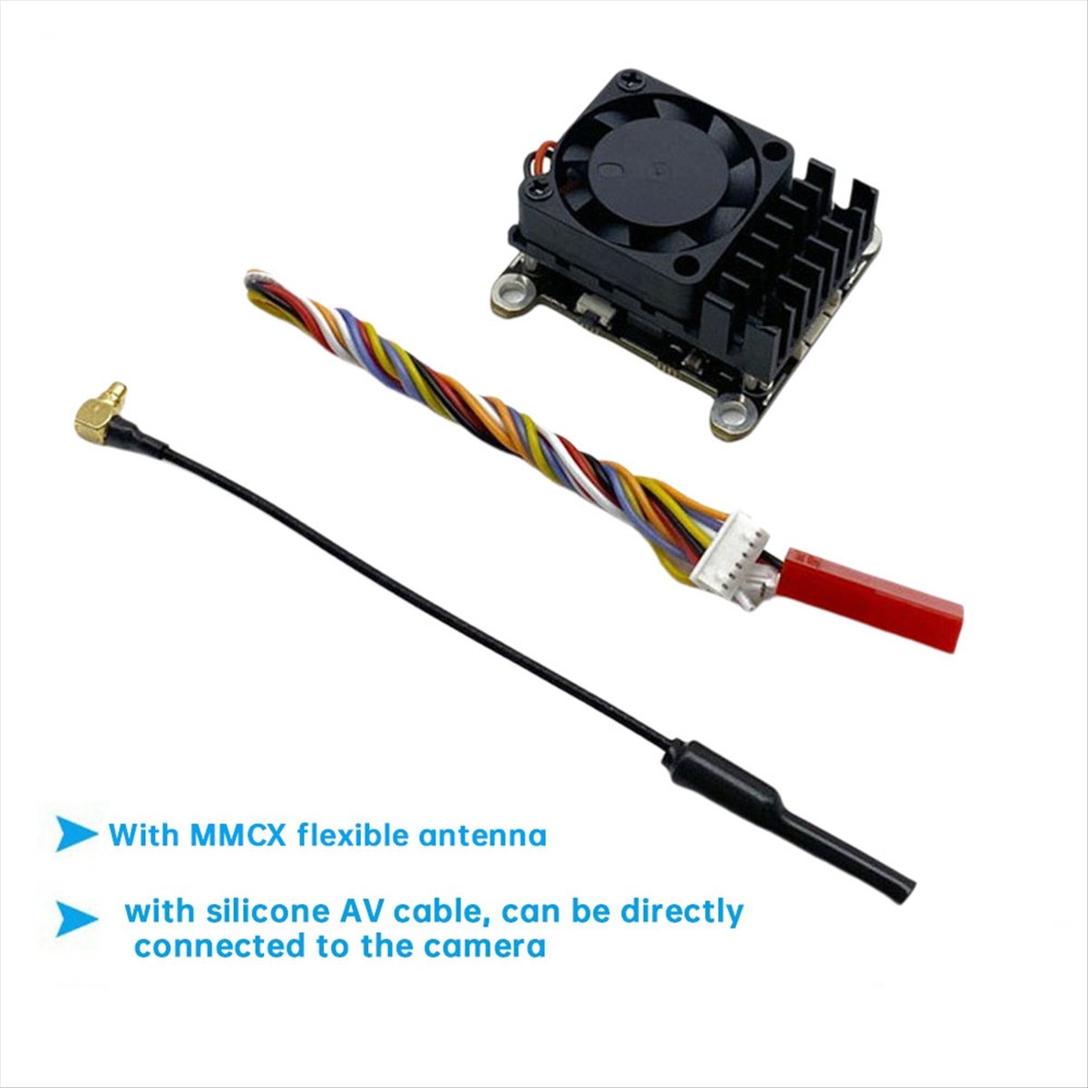 5.8G 2W VTX 2000mW FPV Video T - مراجعة Rc Transmitter وسعره