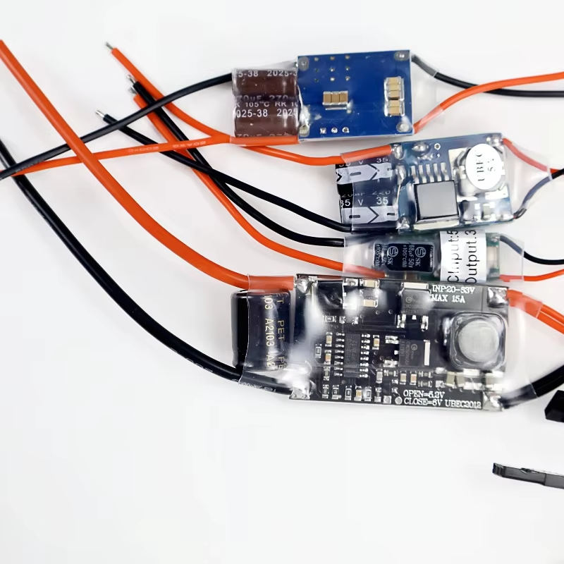 UBEC 5V 3A 5A 7A 15A Full Shie - مراجعة Drone Switch Rc وسعره