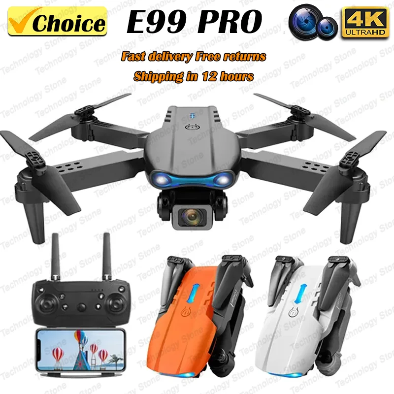 K3 E99PRO Drone with Dual HD C - مراجعة Drone Rc E99 Pro وسعره