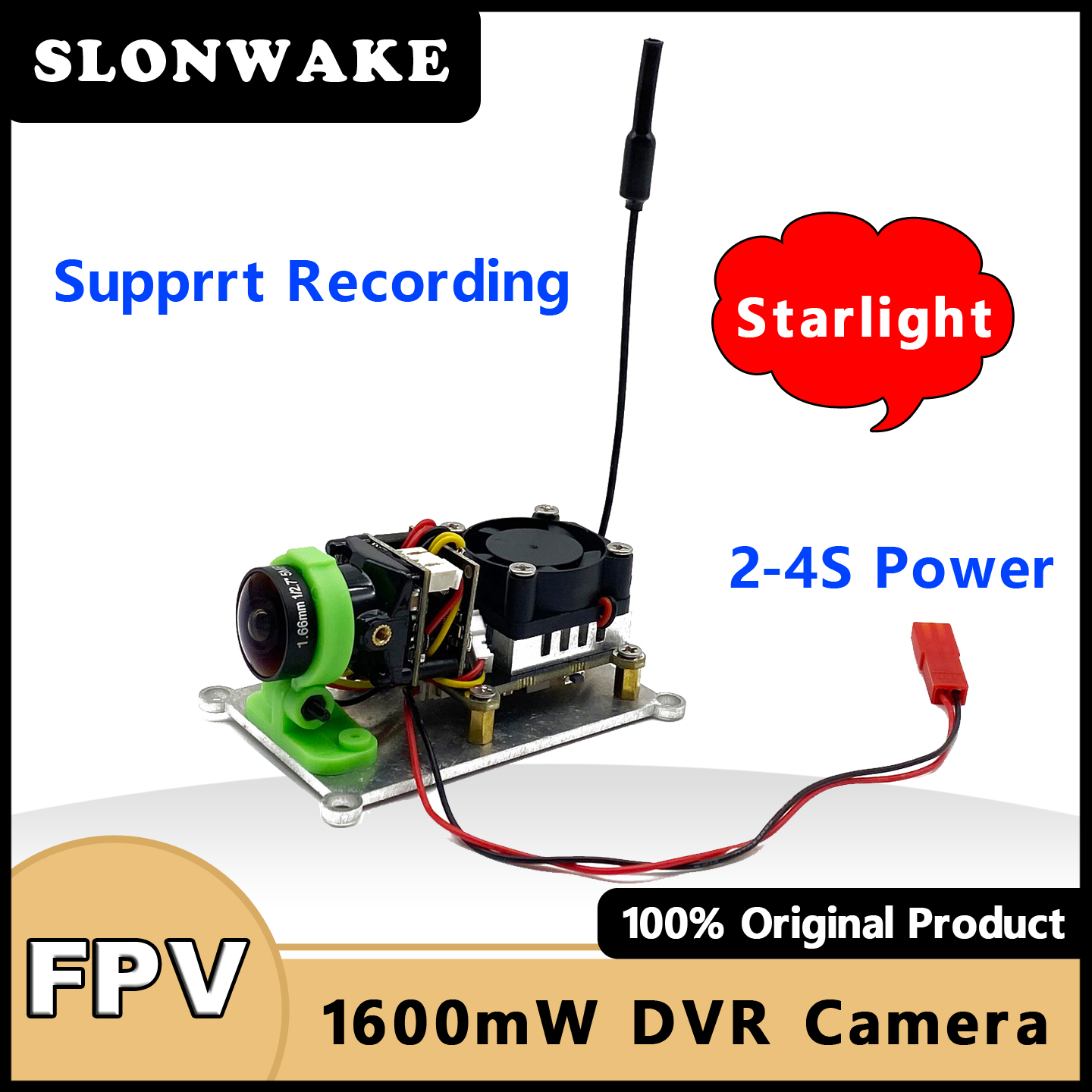 SLONWAKE 5.8G 48CH 200/500/100 - مراجعة Rc Transmitter وسعره