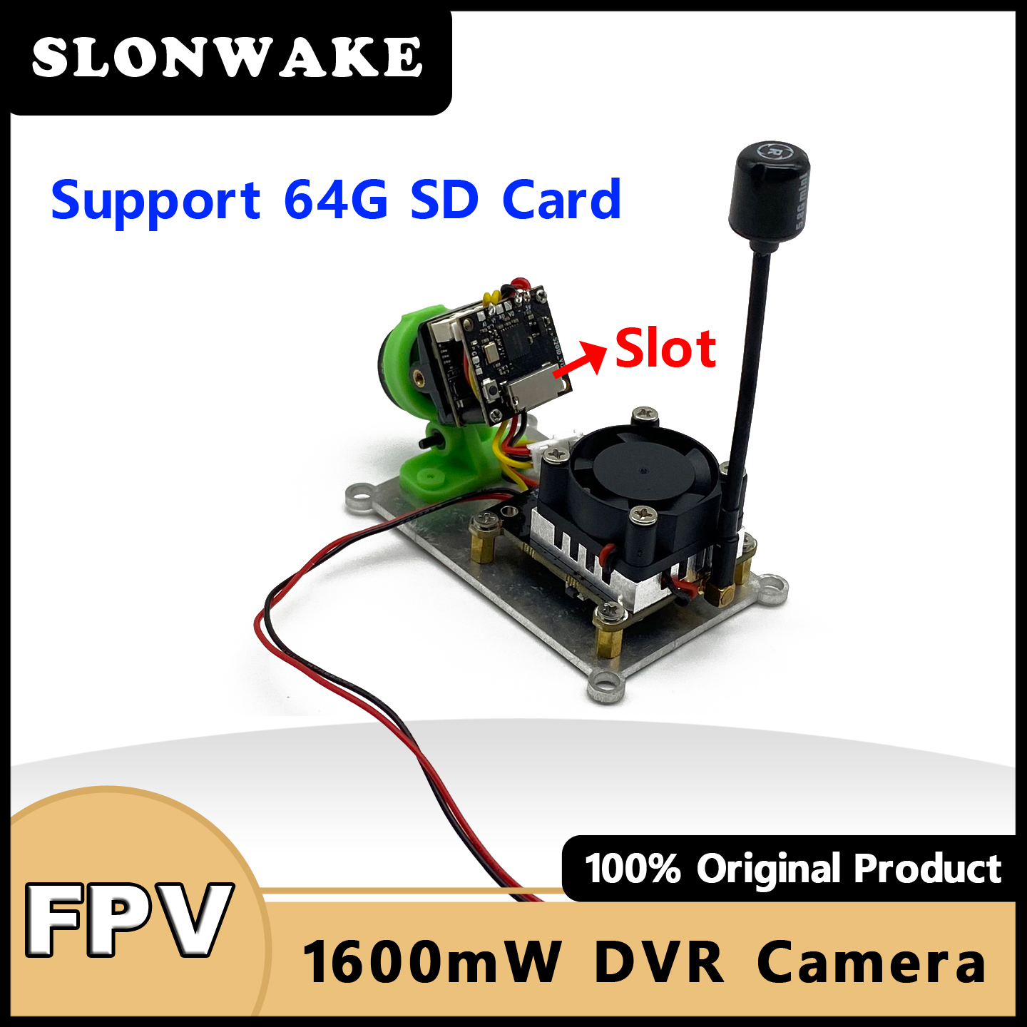SLONWAKE 5.8G 48CH 200/500/100 - مراجعة Rc Transmitter وسعره