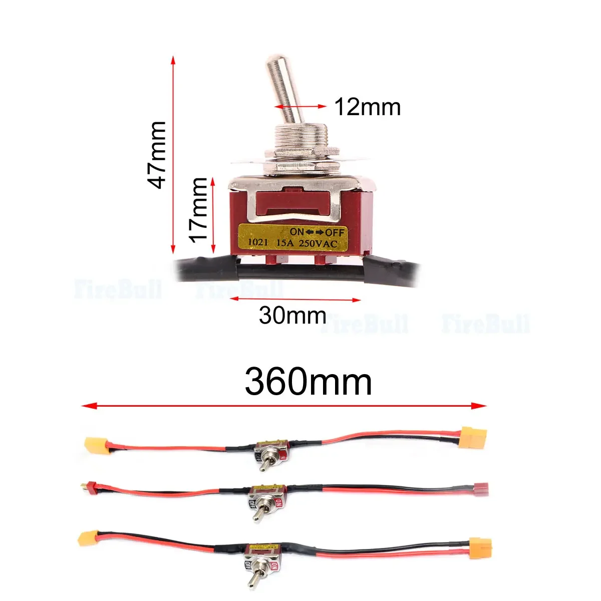 RC Motor ESC Battery Power ON- - مراجعة Drone Switch Rc وسعره