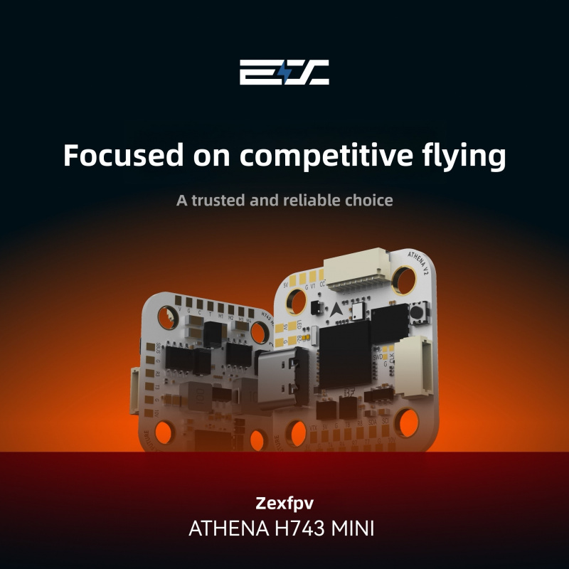 ZEX ATHENA H743 Mini Flight Co - مراجعة Drone Rc Flight Controller وسعره
