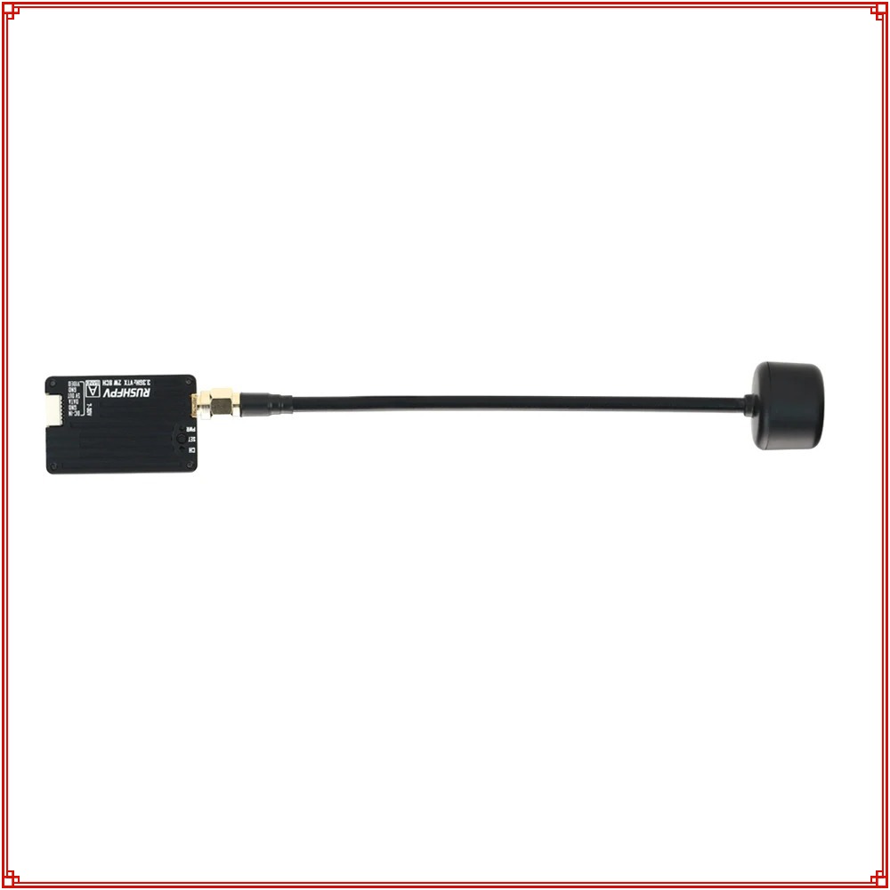 2026 New RUSHFPV 3.3G 2W VTX T - مراجعة Rc Transmitter وسعره