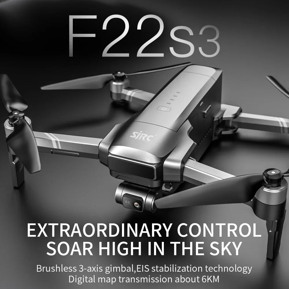 SJRC F22 S3 PRO Drone 4K HD Ca - مراجعة Drone F22 Rc وسعره