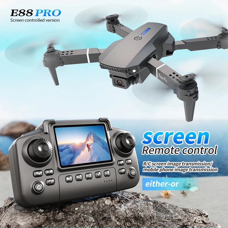 Professional E88 PRO Drone wit - مراجعة Drone E88 Rc Quadcopter وسعره