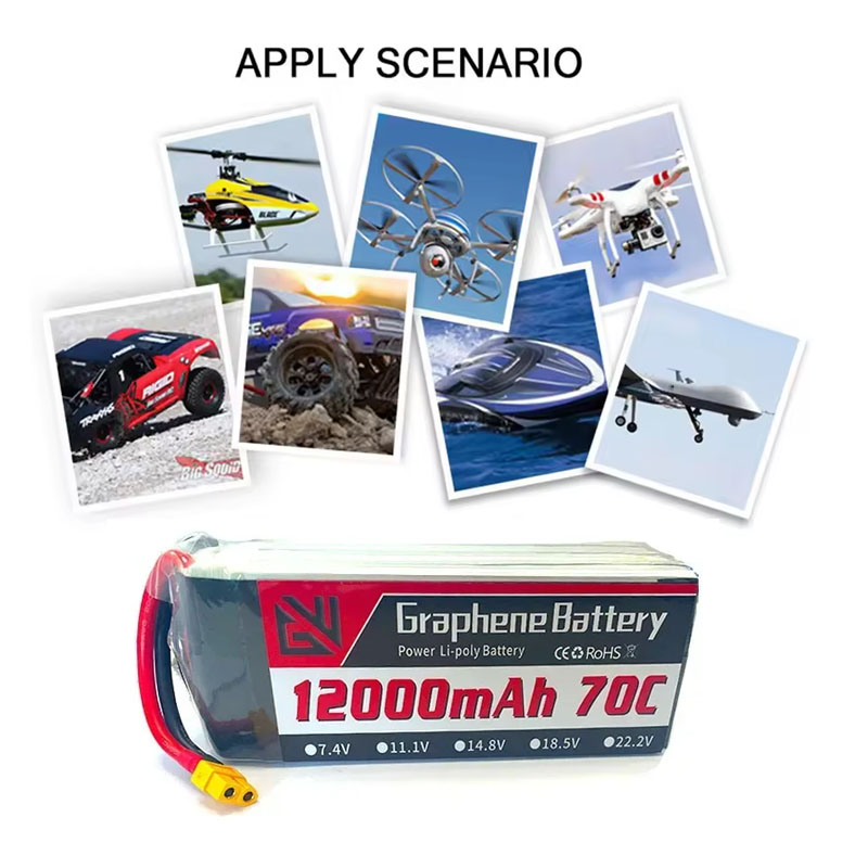 12000mAh 6S 22.2V 70C RC Lipo  - مراجعة Drone Rc Game وسعره