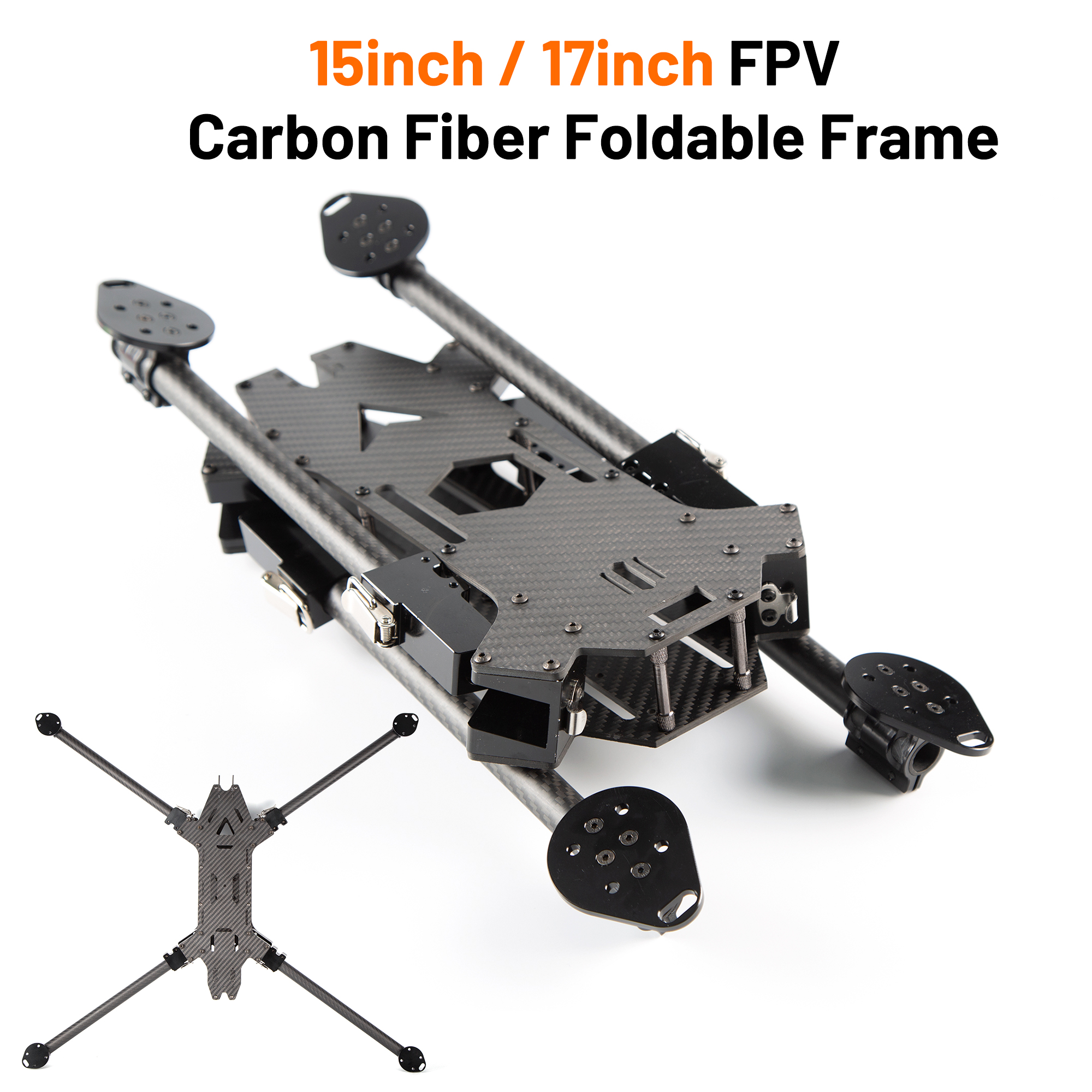 15inch /17inch FPV Carbon Fibe - مراجعة Drone Tech Rc وسعره