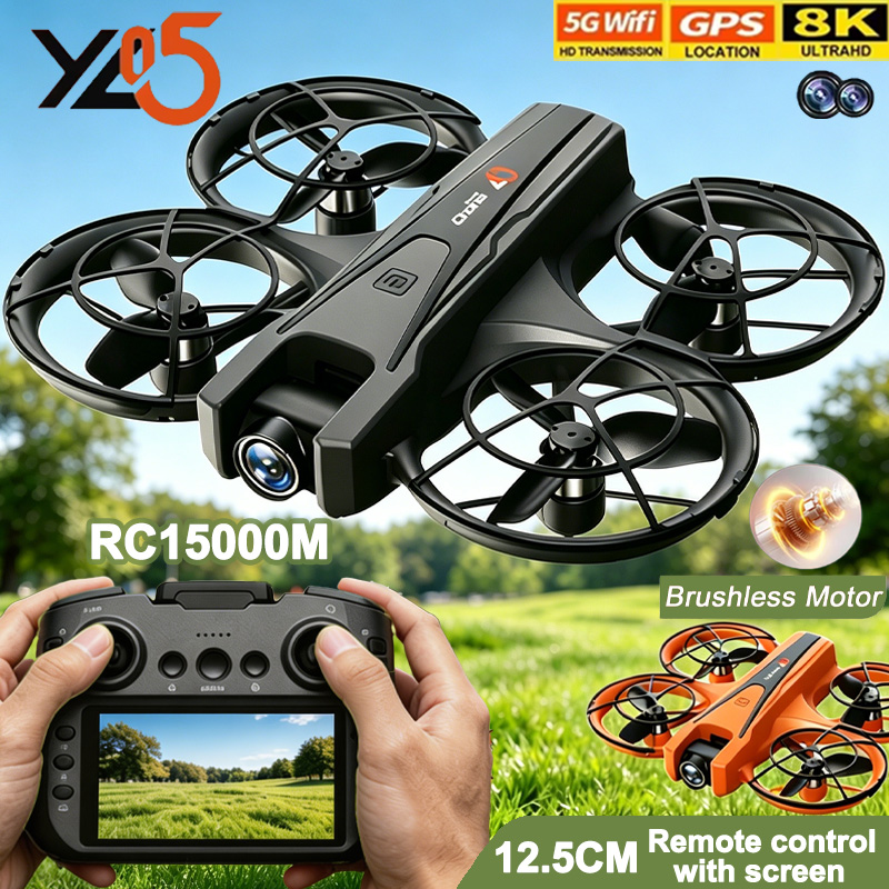 YL05 Mini Drone 8K HD Camera S - مراجعة Dj Rc Drone وسعره