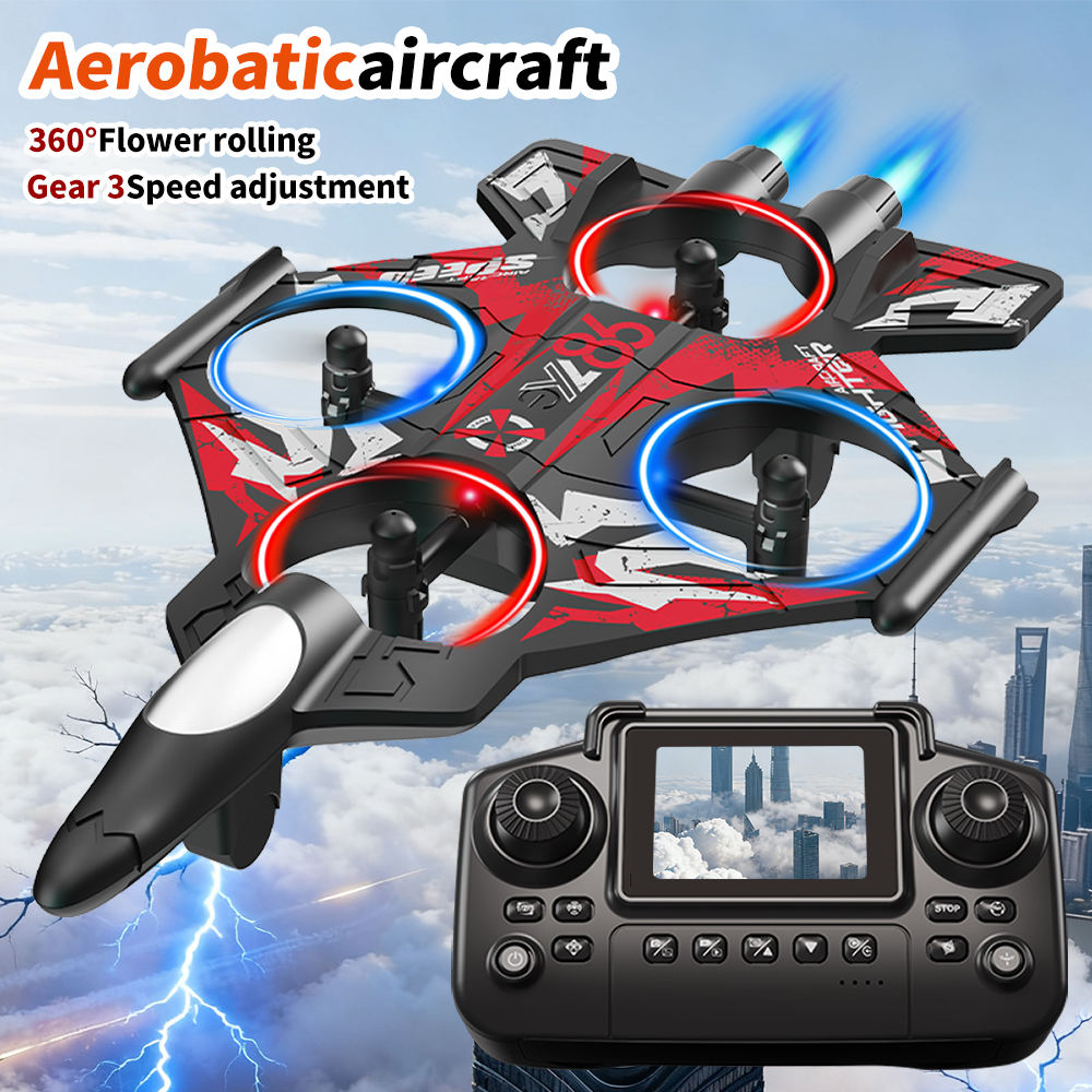 Fighter Jet Drone With Screen  - مراجعة Drone Rc Harness وسعره