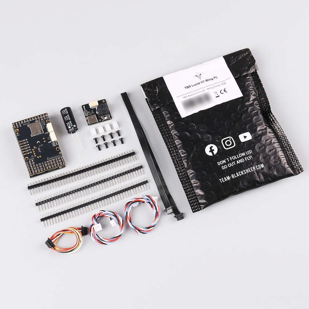 TBS LUCID H7 WING FC Dual Gyro - مراجعة Drone Tech Rc وسعره