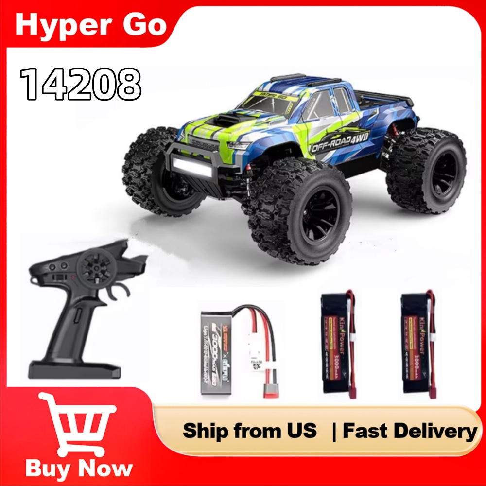 MJX Hyper Go 14208 RC Car 4WD  - مراجعة Brushless Motor وسعره