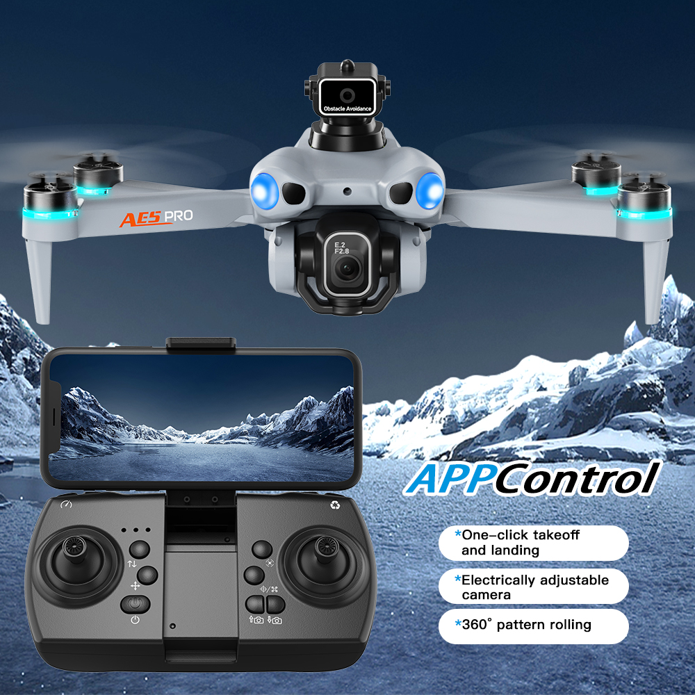 2026 New AE5 Pro Drone 8K HD 4 - مراجعة Drone Without Rc وسعره