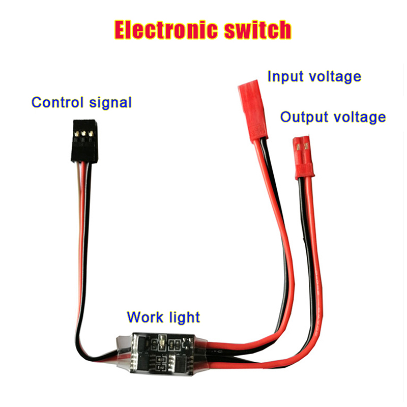 2-30A Electronic Switch - 3-30 - مراجعة Drone Switch Rc وسعره