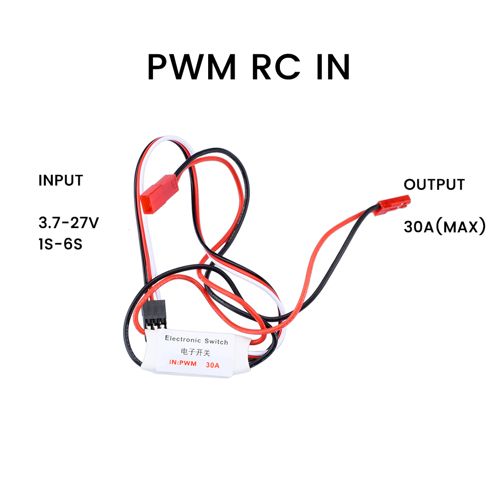 3.7-27V 30A Remote Control Ele - مراجعة Drone Switch Rc وسعره