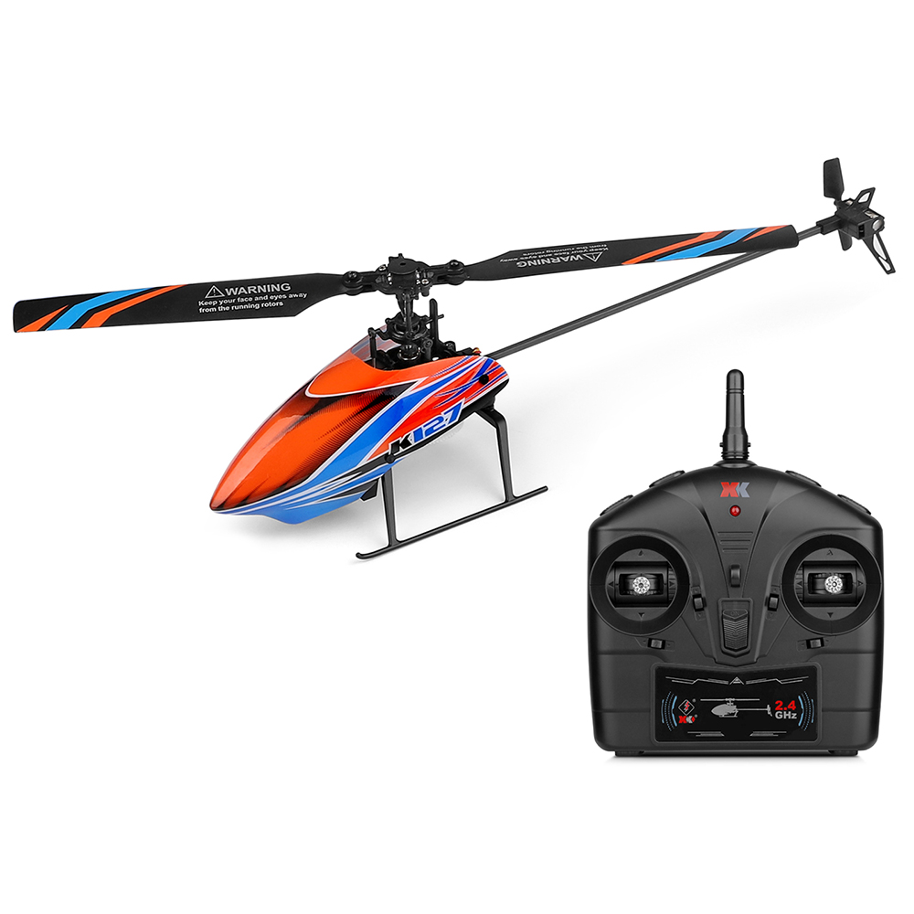 WLtoys XK K127 2.4G 4CH 6-Aixs - مراجعة Rc Helicopter Gyro وسعره