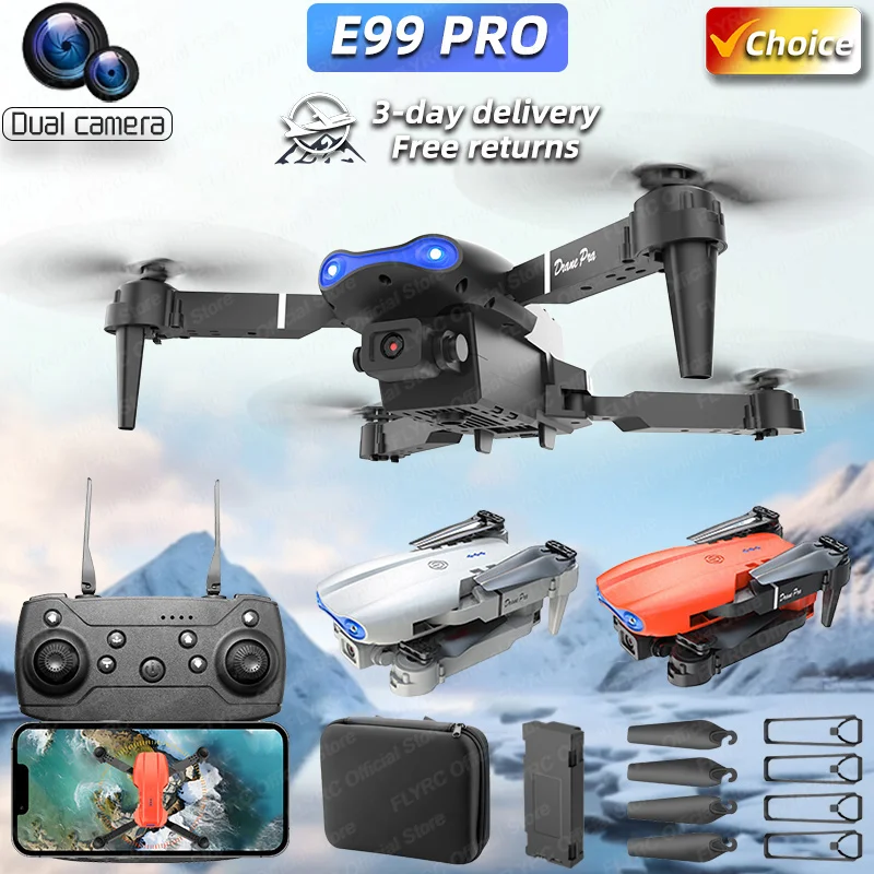 Mini E99Pro Foldable RC Helico - مراجعة Drone Rc E99 Pro وسعره