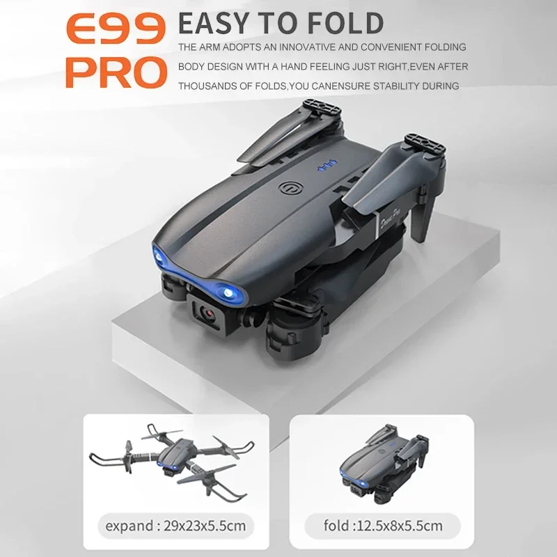 Mini E99Pro Foldable RC Helico - مراجعة Drone Rc E99 Pro وسعره