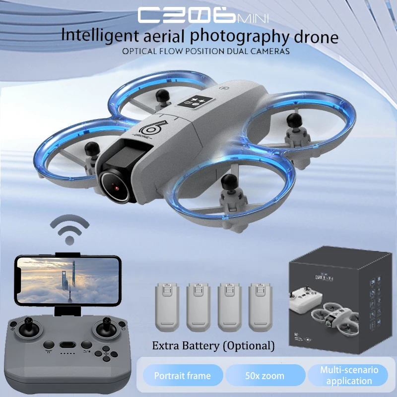 CZ06 Mini RC Quadcopter Drone  - مراجعة Drone Without Rc وسعره