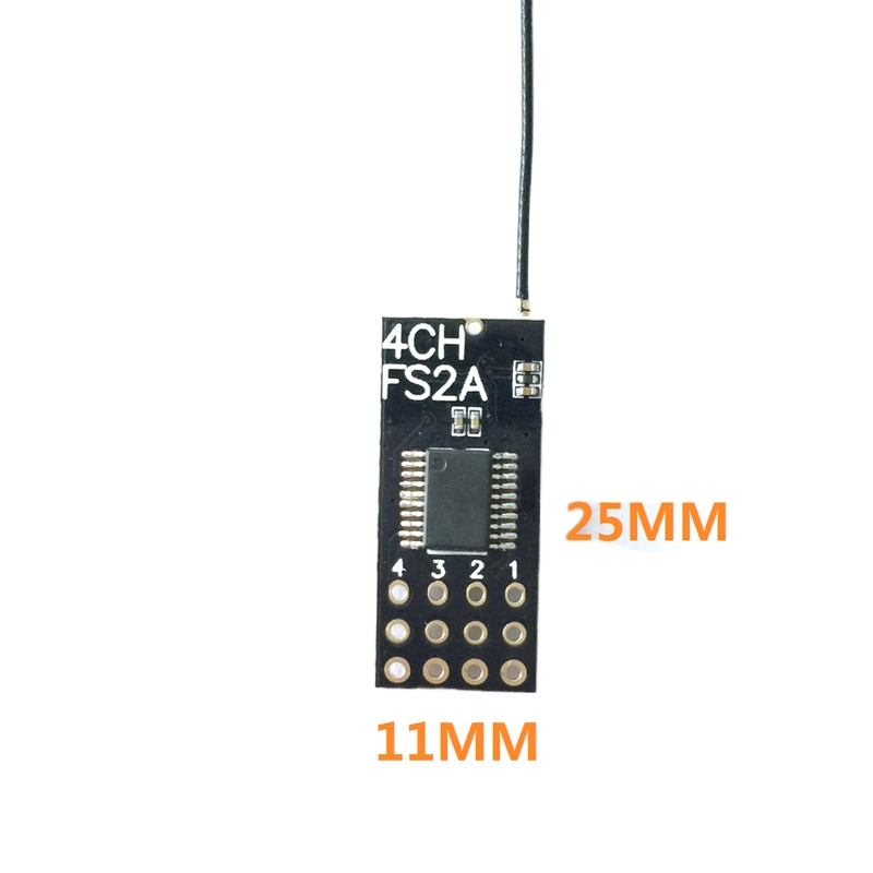 Flysky FS2A Mini Receiver 4CH  - مراجعة Drone Tech Rc وسعره