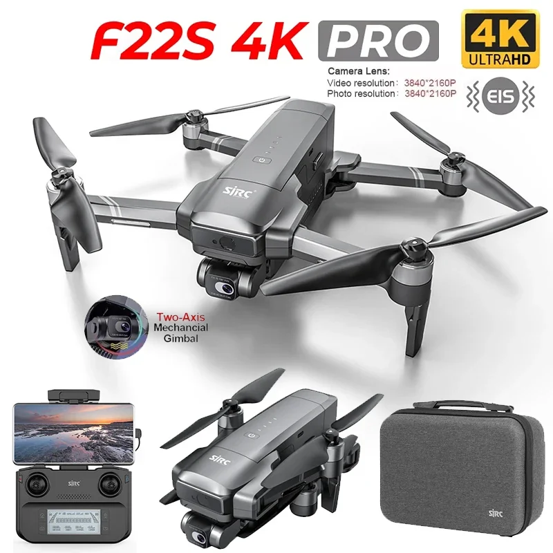 IN Stock SJRC F22 / F22S 4K Pr - مراجعة Drone F22 Rc وسعره
