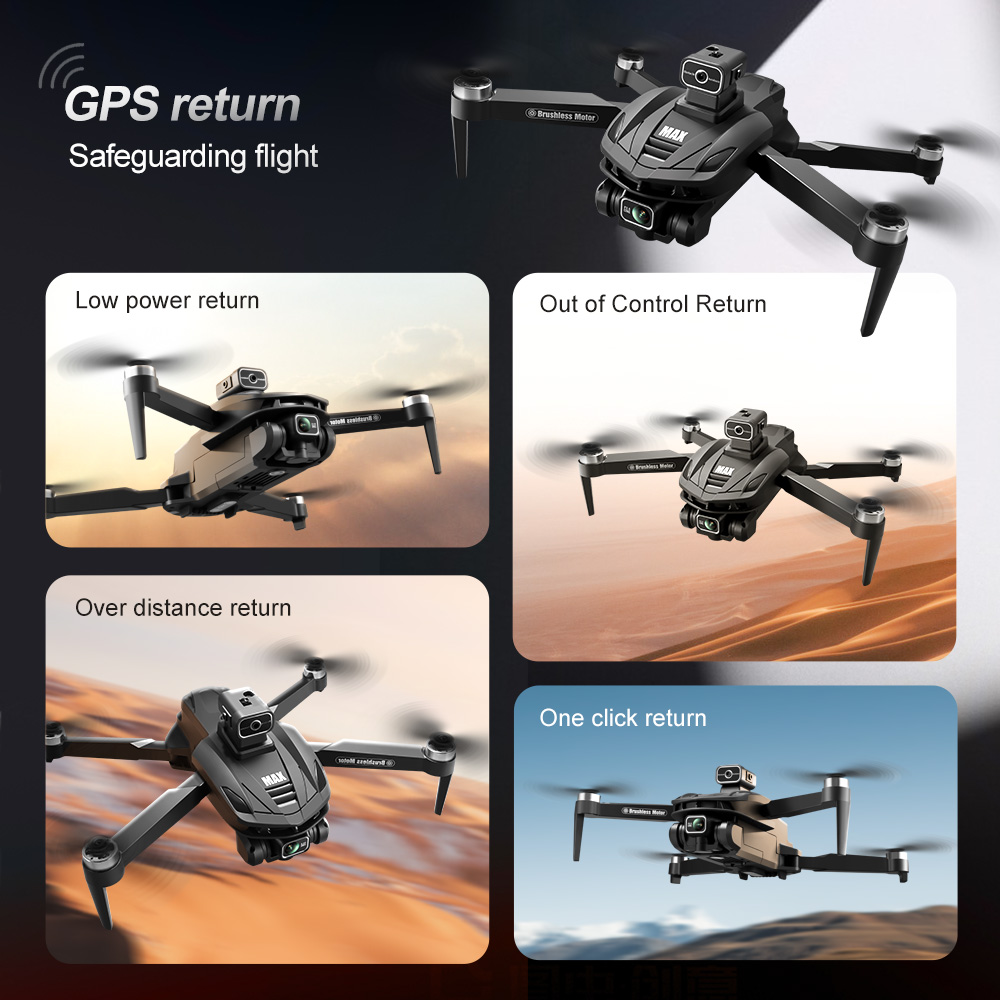 V168 PRO Max GPS Drone 8K Prof - مراجعة Drone Rc Harness وسعره