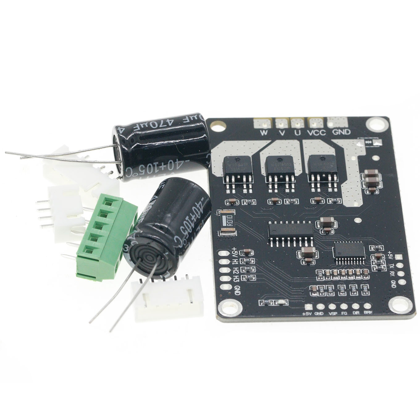 BLDC-200W 5V-40V 25A inductive - مراجعة Brushless Motor وسعره