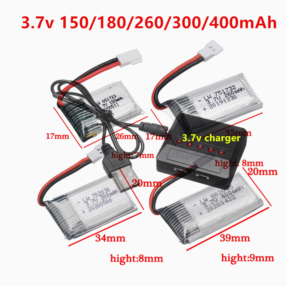 3.7V Rechargeable lipo Battery - مراجعة Drone F22 Rc وسعره