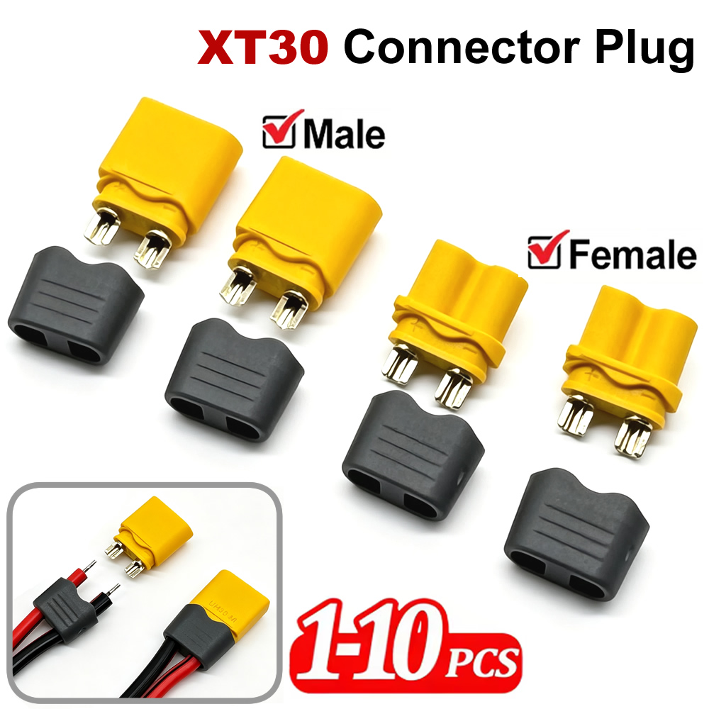 XT30 Connector Plug with Sheat - مراجعة Drone Rc Car Hybrid وسعره