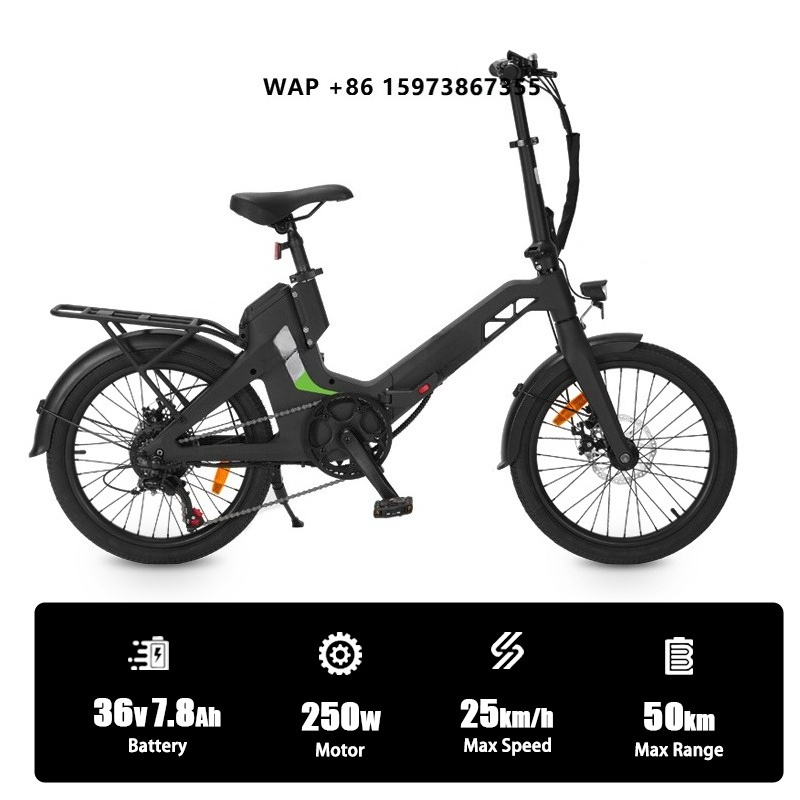 Cheap 20Inch Folding Electric  - مراجعة Brushless Motor وسعره