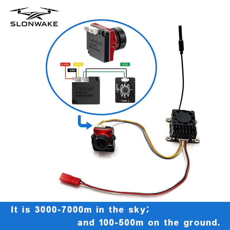 Long Range 5.8Ghz 2W FPV Wirel - مراجعة Rc Transmitter وسعره