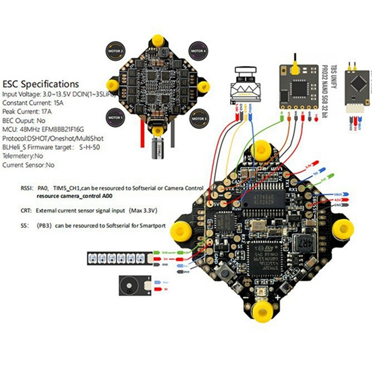 NEW F411 AIO Flight Controller - مراجعة Drone Rc Flight Controller وسعره