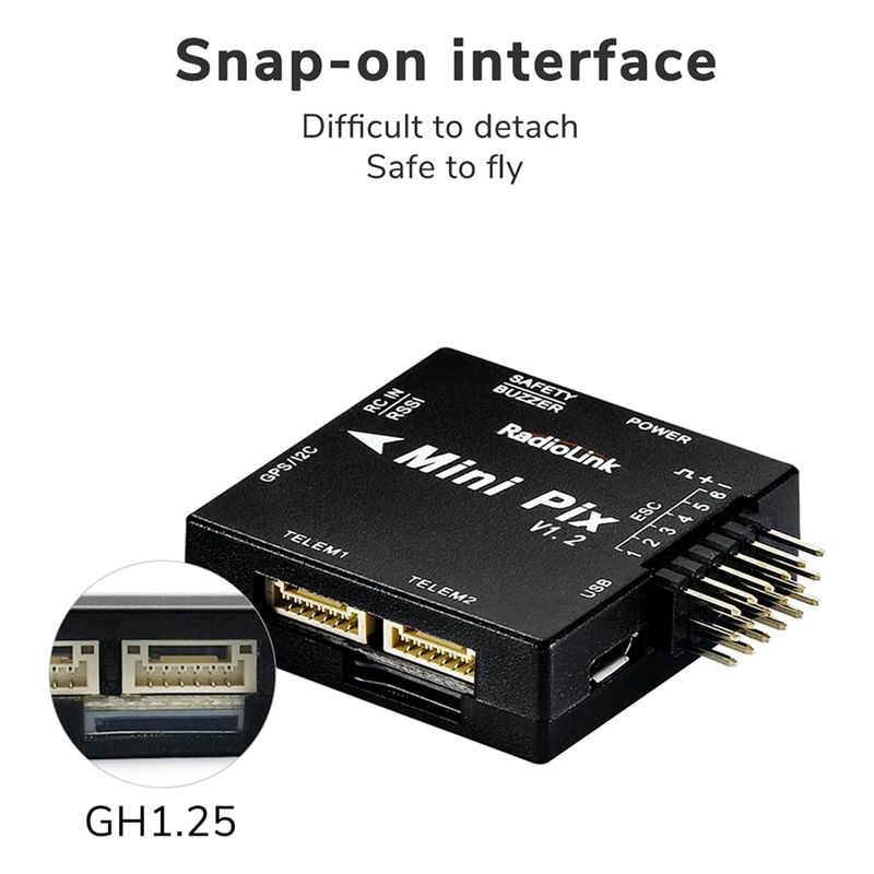 A49K-Radiolink Mini PIX Flight - مراجعة Drone Rc Flight Controller وسعره