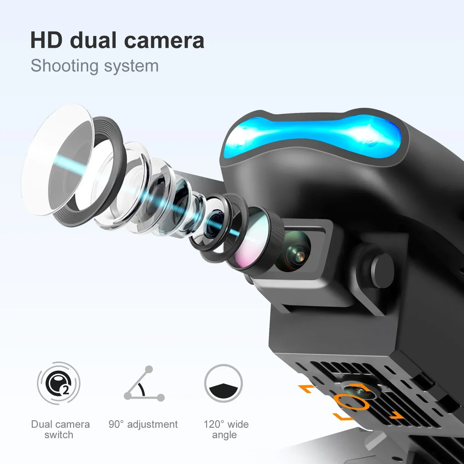 Foldable E99 K3 Pro HD 4K Dron - مراجعة Drone Rc E99 Pro وسعره