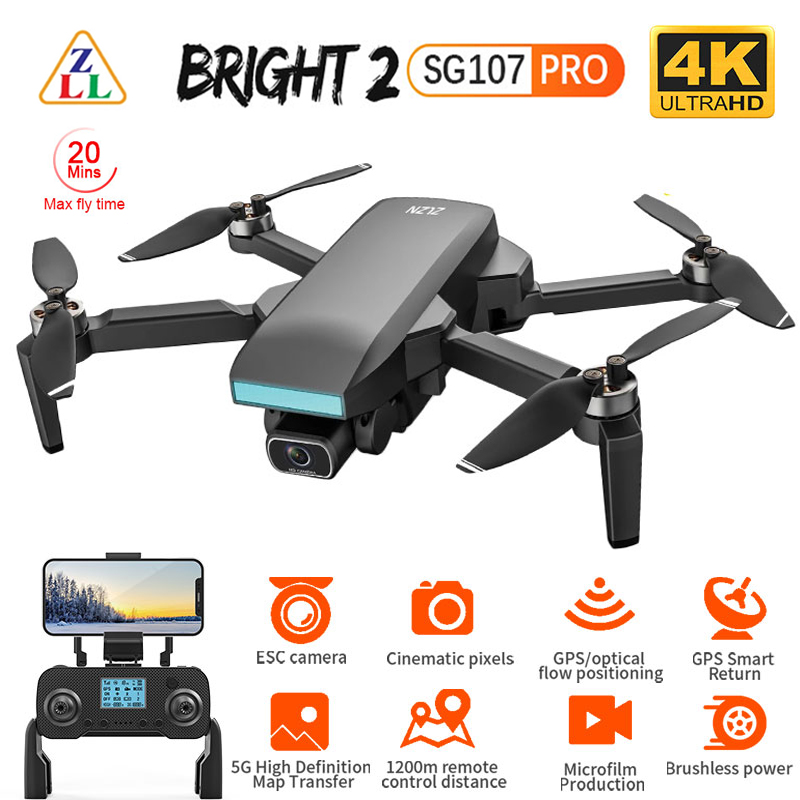 ZLL SG107 PRO Drone 4K Profess - مراجعة Drone Zll Rc وسعره