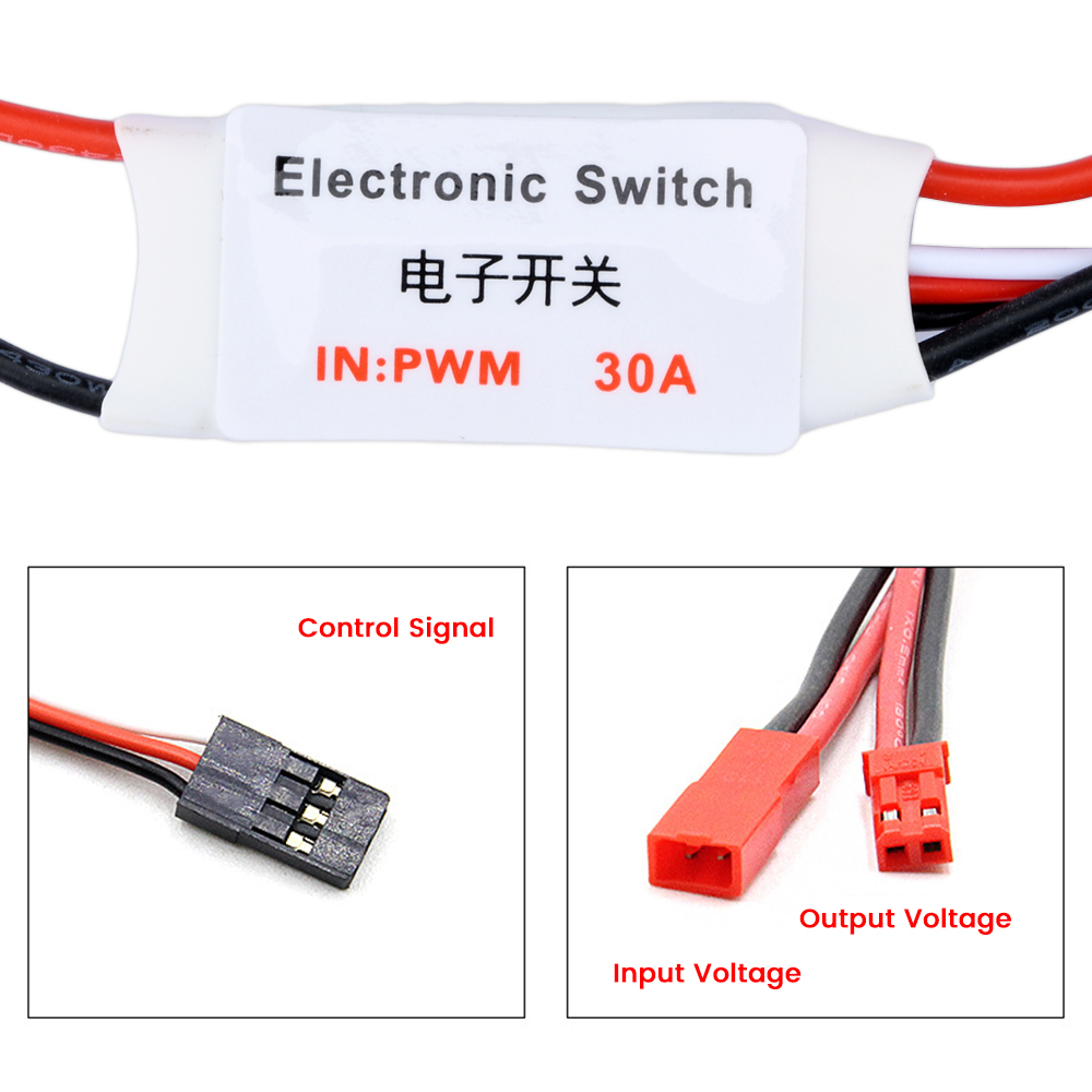 2~30A High Current Remote Cont - مراجعة Drone Switch Rc وسعره