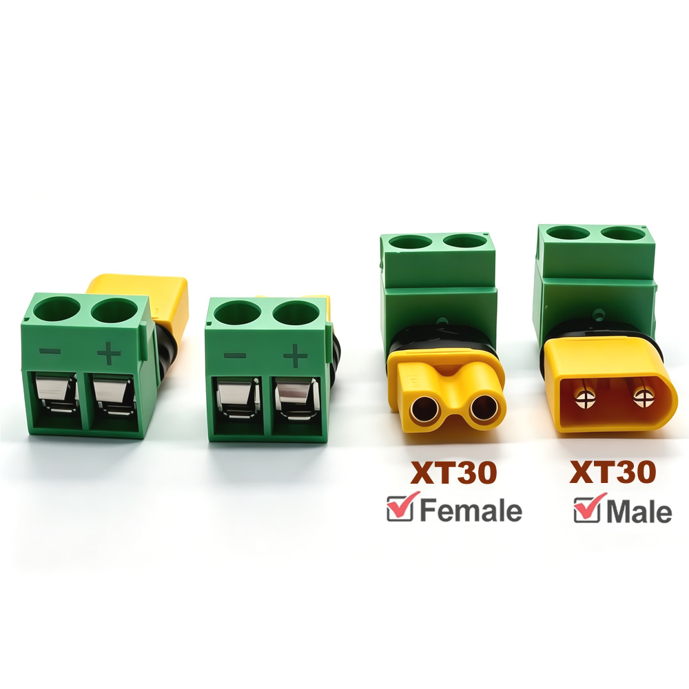 Solderless XT30 Connector Plug - مراجعة Drone Rc Car Hybrid وسعره