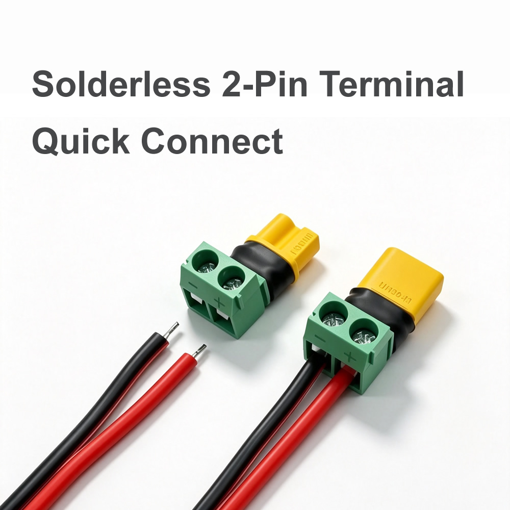 Solderless XT30 Connector Plug - مراجعة Drone Rc Car Hybrid وسعره