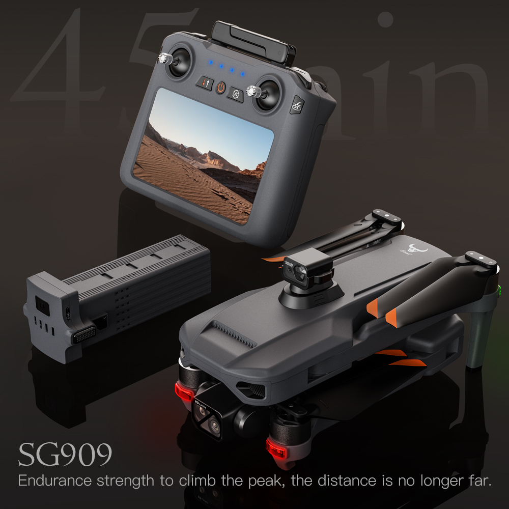 Teeggi SG909 MAX GPS Drone Wit - مراجعة Drone Rc Foldable وسعره