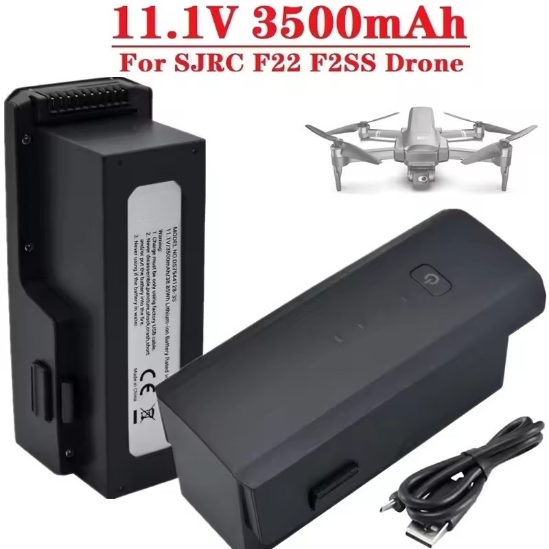 11.1V 3500mAh RC for SJRC F22  - مراجعة Drone F22 Rc وسعره
