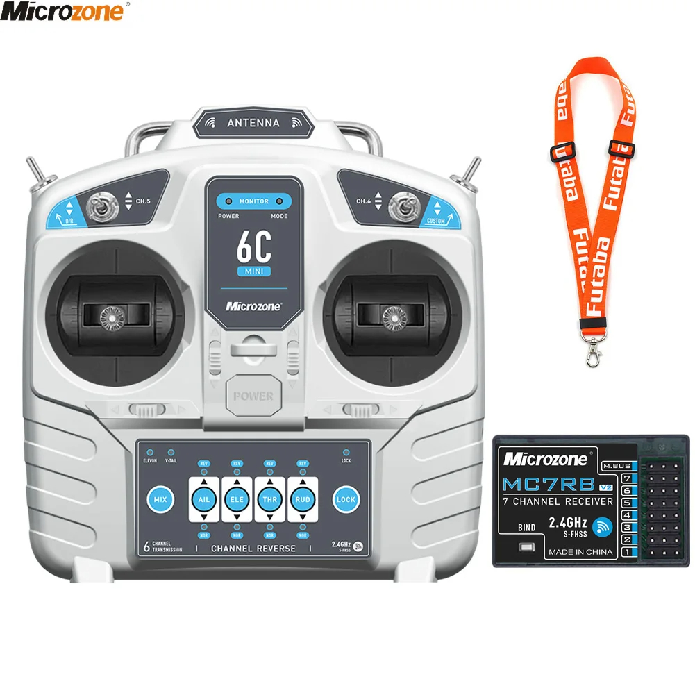 MicroZone MC6C Mini V2 2.4G 6C - مراجعة Drone Tech Rc وسعره